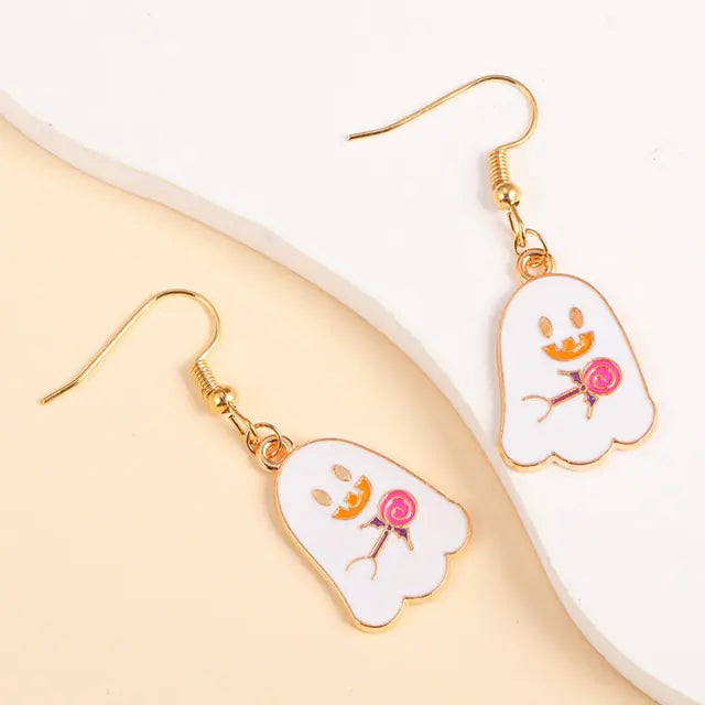 Enamel Earrings