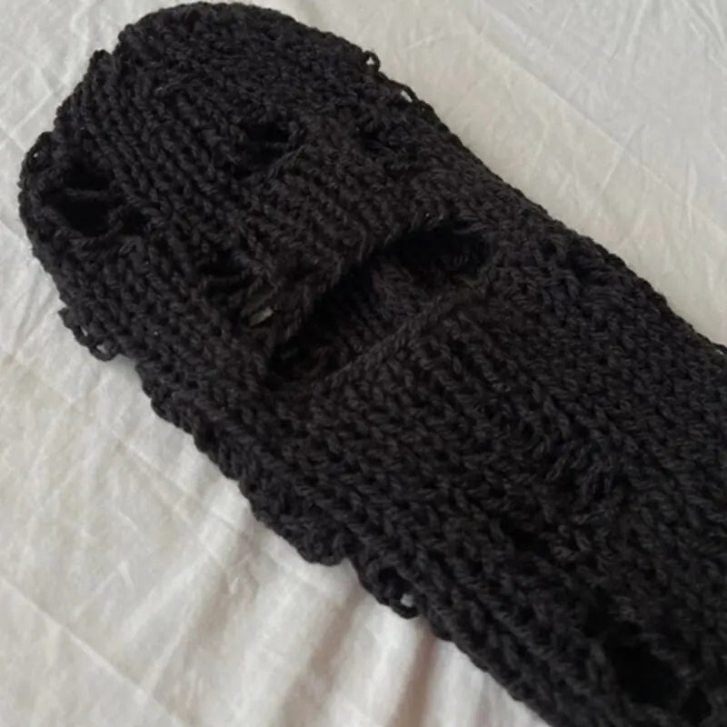 Balaclava Knit Beanie Hat