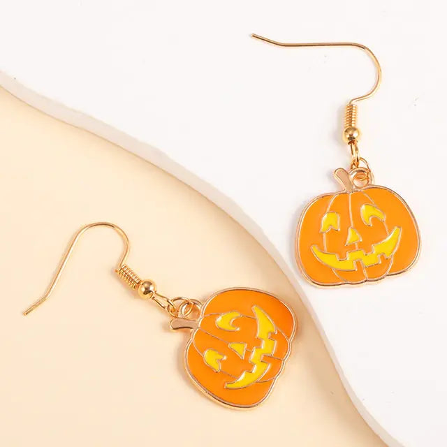 Enamel Earrings