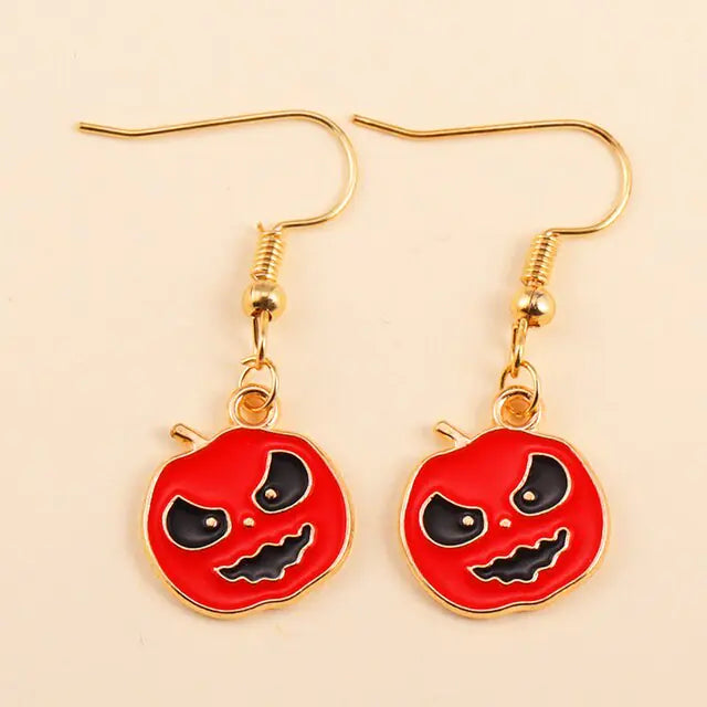 Enamel Earrings