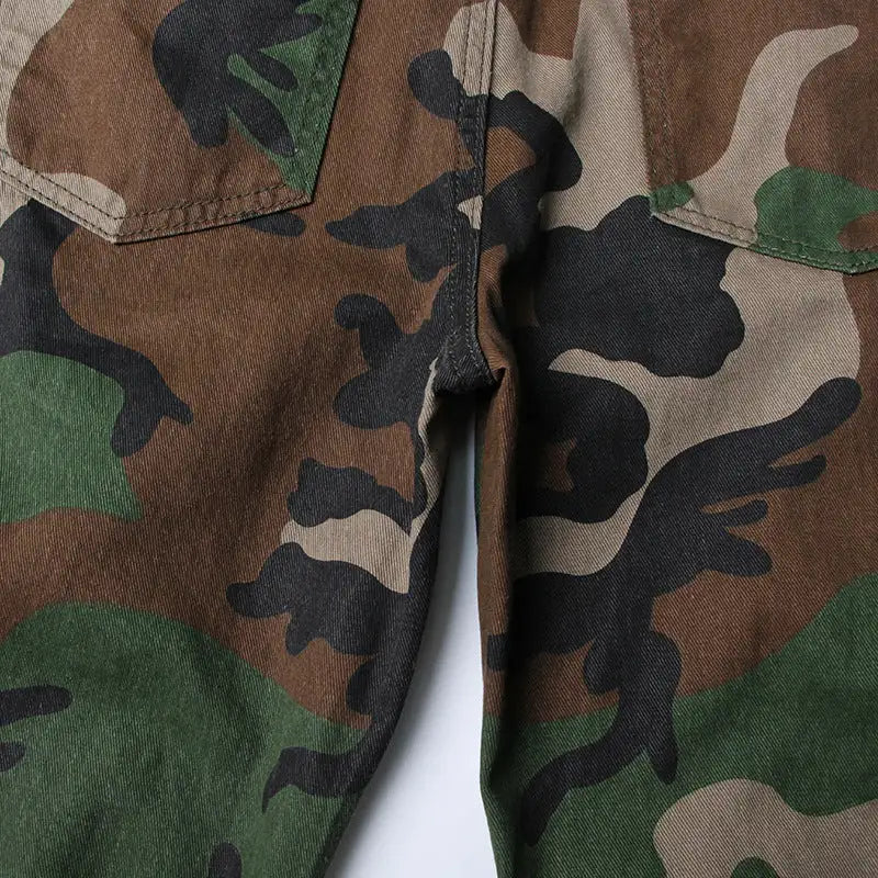 Cargo Camouflage Streetwear Jeans