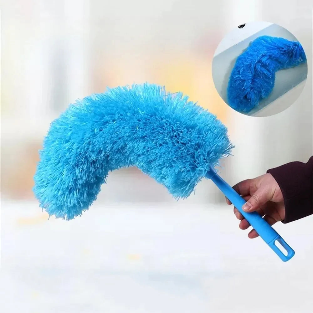 Microfiber Duster Cleaning Brush Dust Cleaner Bendable Handle Soft Ceiling Fan