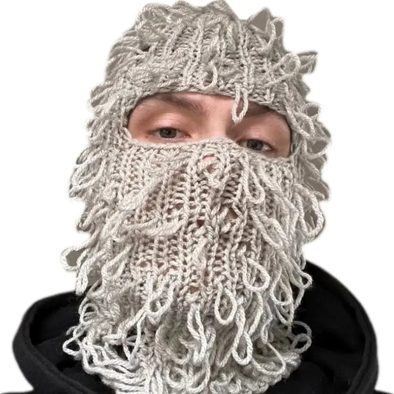 Balaclava Knit Beanie Hat