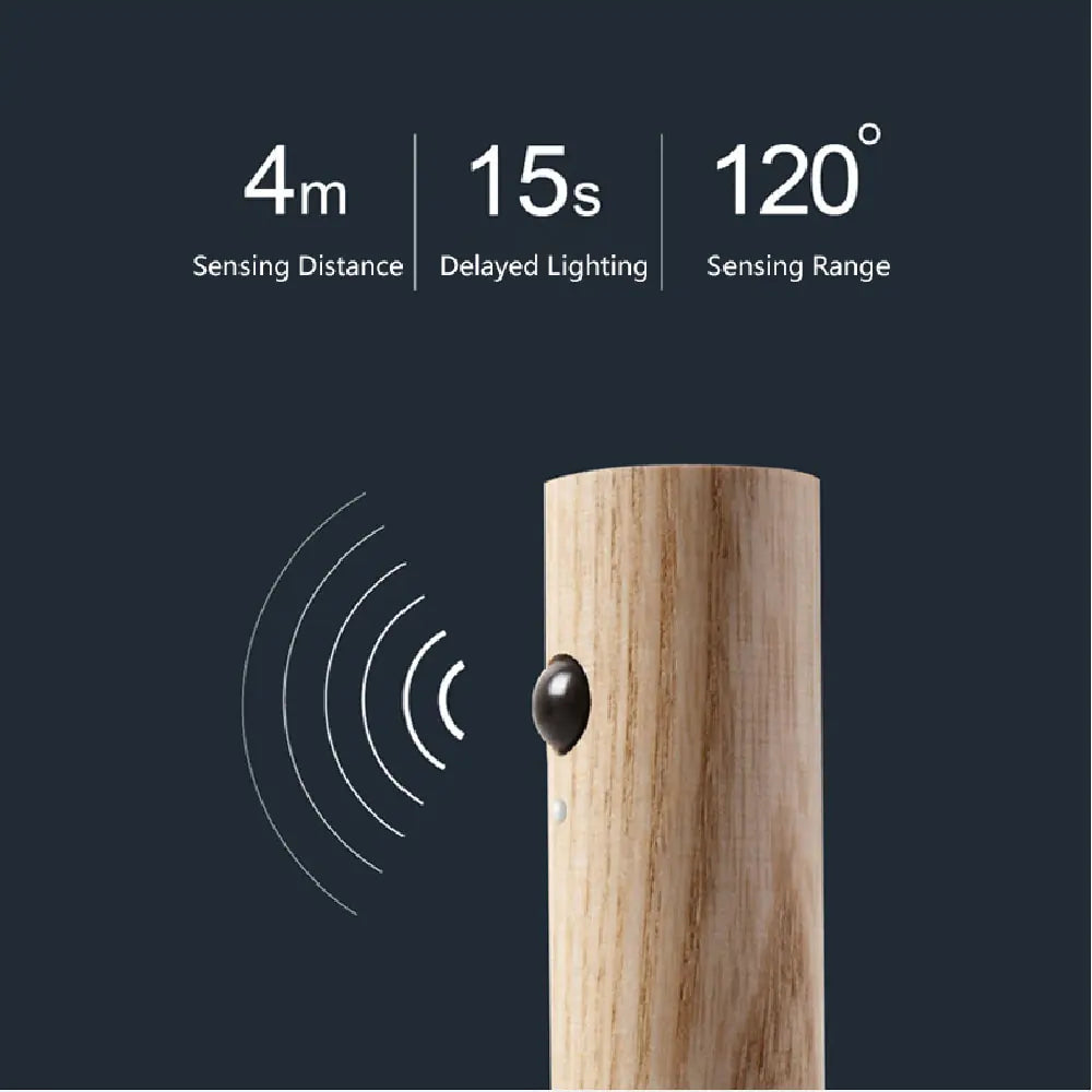 Wireless Wood Stick Night Light