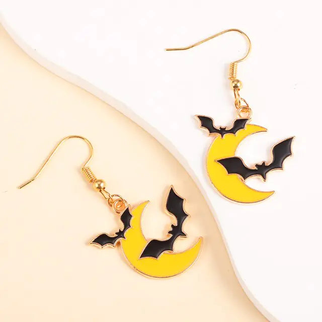 Enamel Earrings