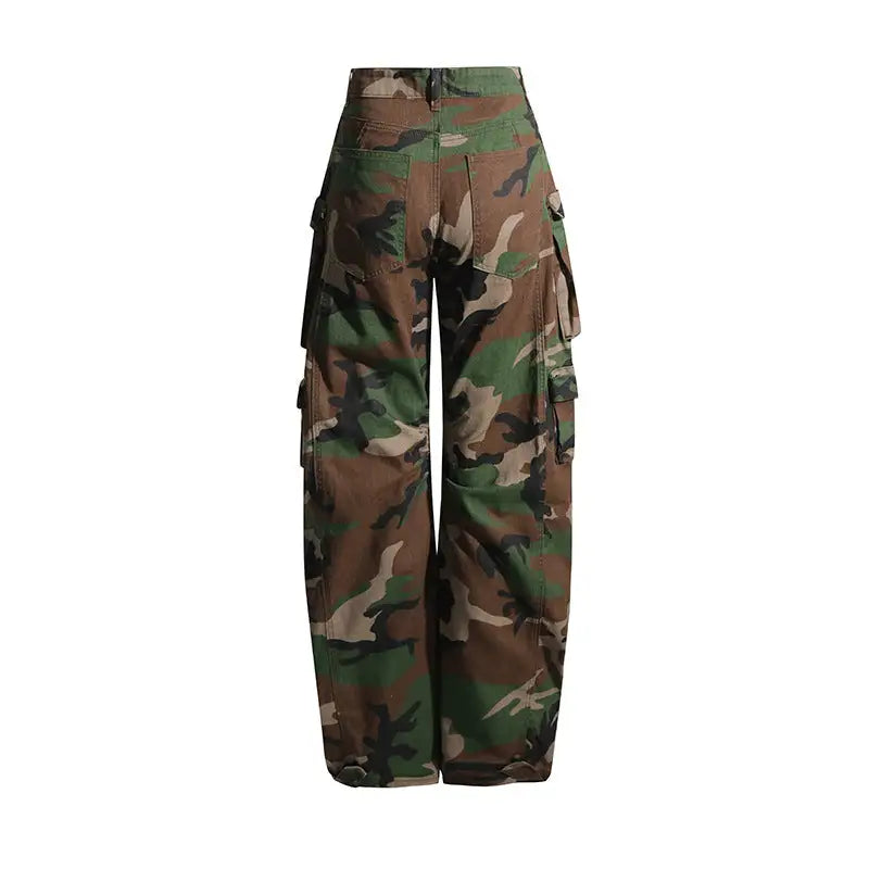 Cargo Camouflage Streetwear Jeans