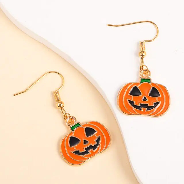 Enamel Earrings