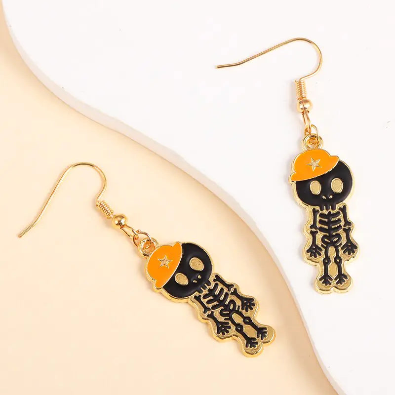 Enamel Earrings