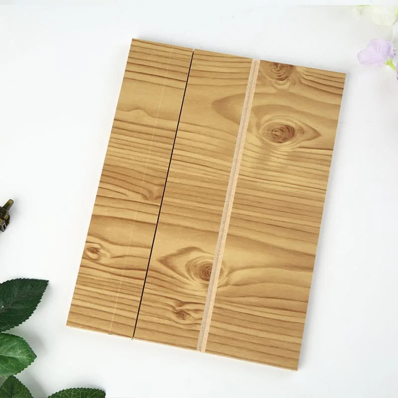 12 inch Desktop Folding Wood Bracket with Mobile Phone Screen Magnifier