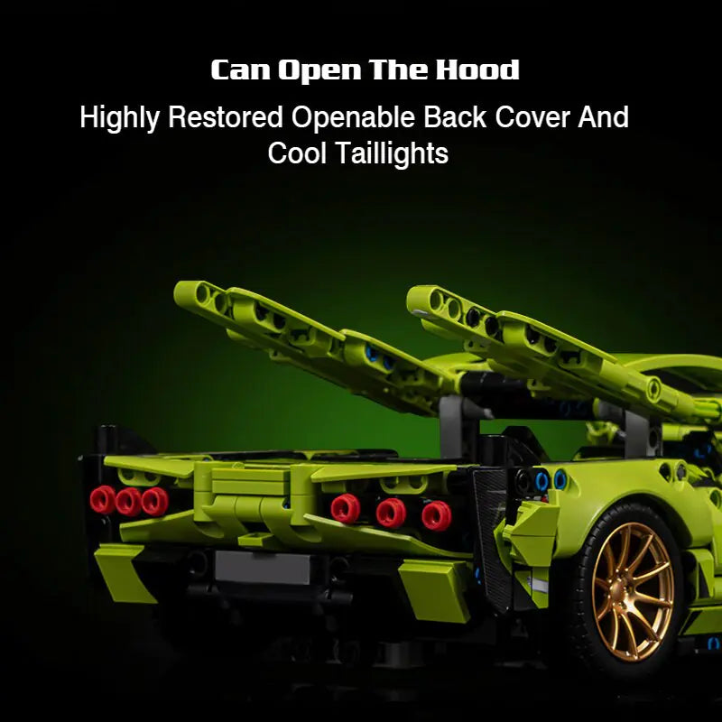 Green Lamborghini Sian