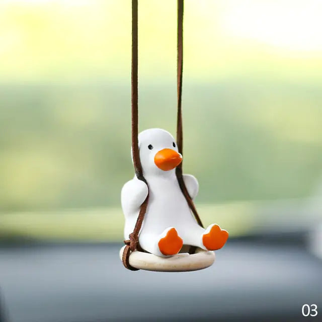 Duck Car Pendant Decoration