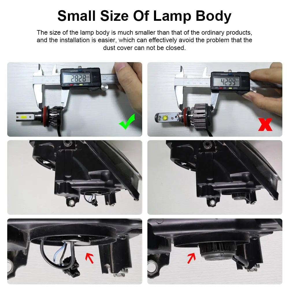 Mini Car Headlight Bulbs