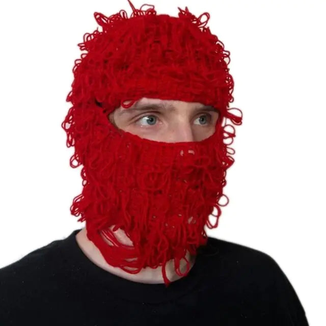 Balaclava Knit Beanie Hat