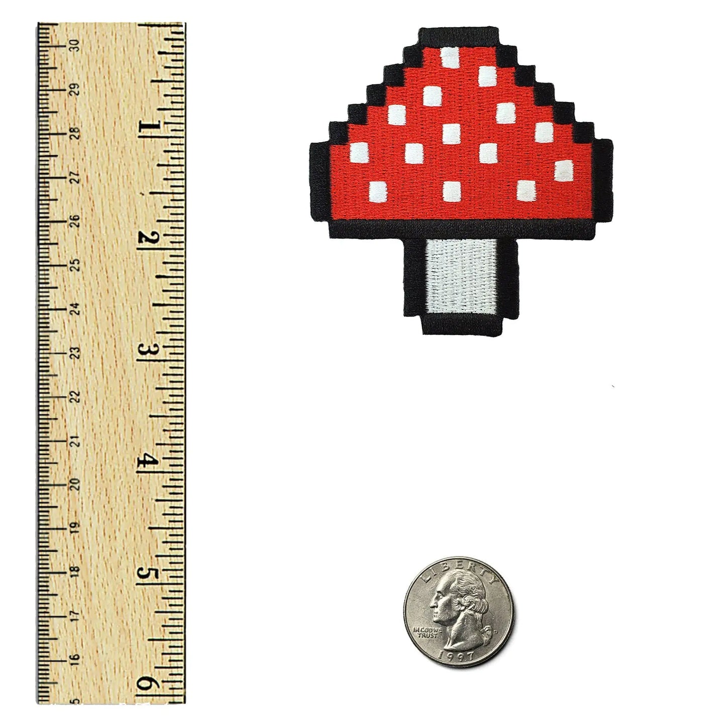 Pixel Mushroom Patch