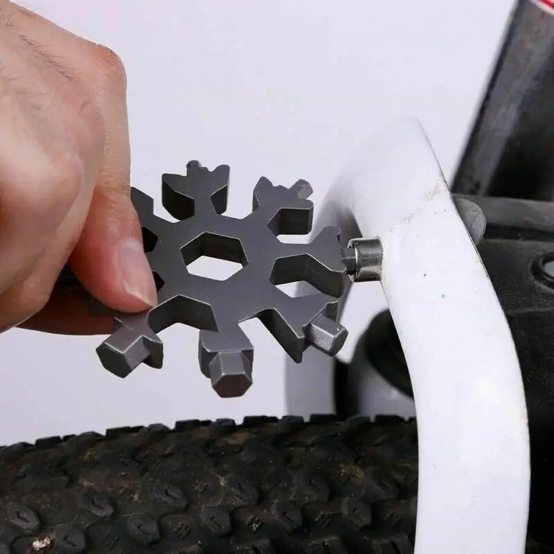 18-in-1 Stainless Steel Snowflakes Multi-tool