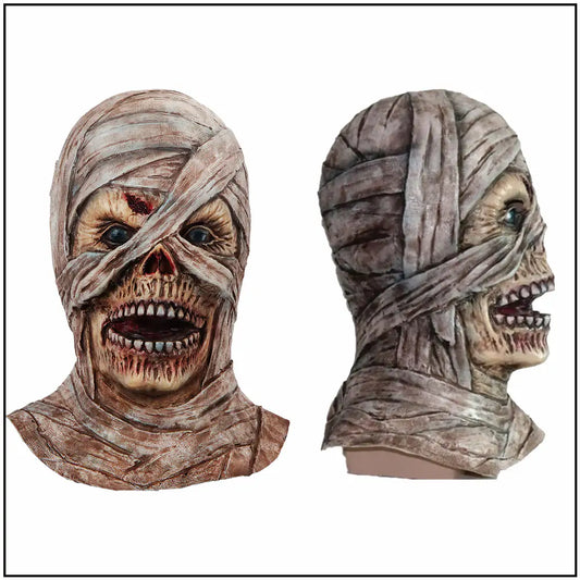 Halloween Mummy Latex Mask