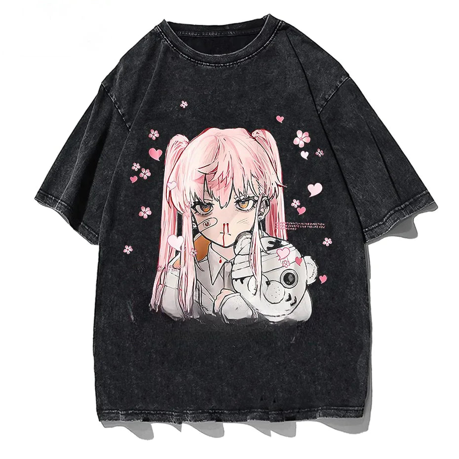 Anime Men Streetwear T-Shirt