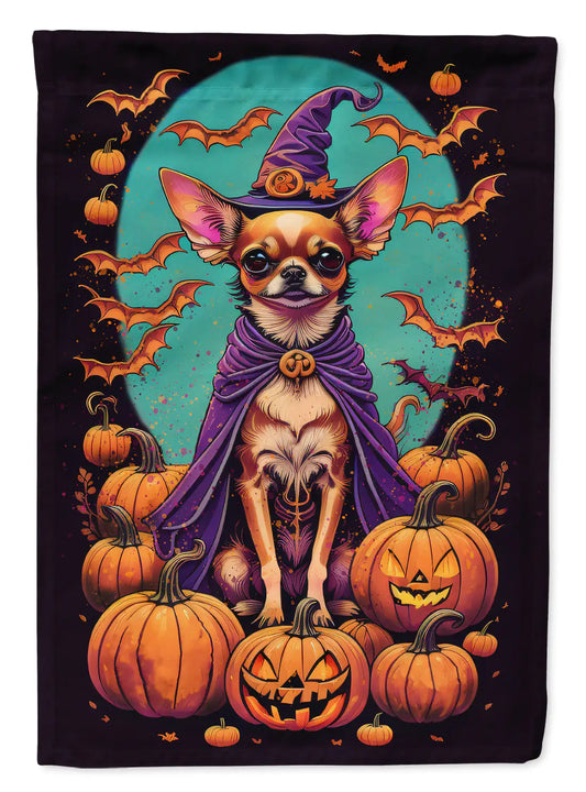 Chihuahua Witchy House Flag