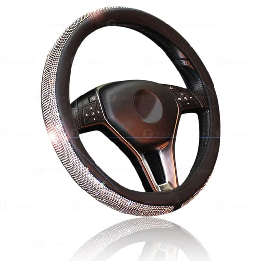 Crystal Steering Wheel Cover